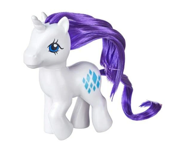 My Little Pony Retro Rainbow Ponies (Retro Rarity) - Fashion Dolls - Doll Clothes - Doll collection - Perfect Gift for Girls