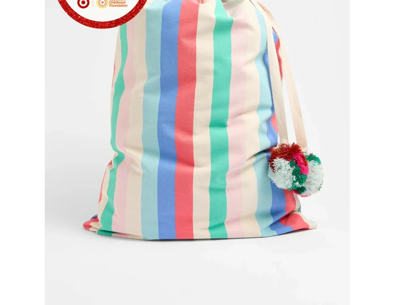 Striped Christmas Sack - Australian Childhood Foundation