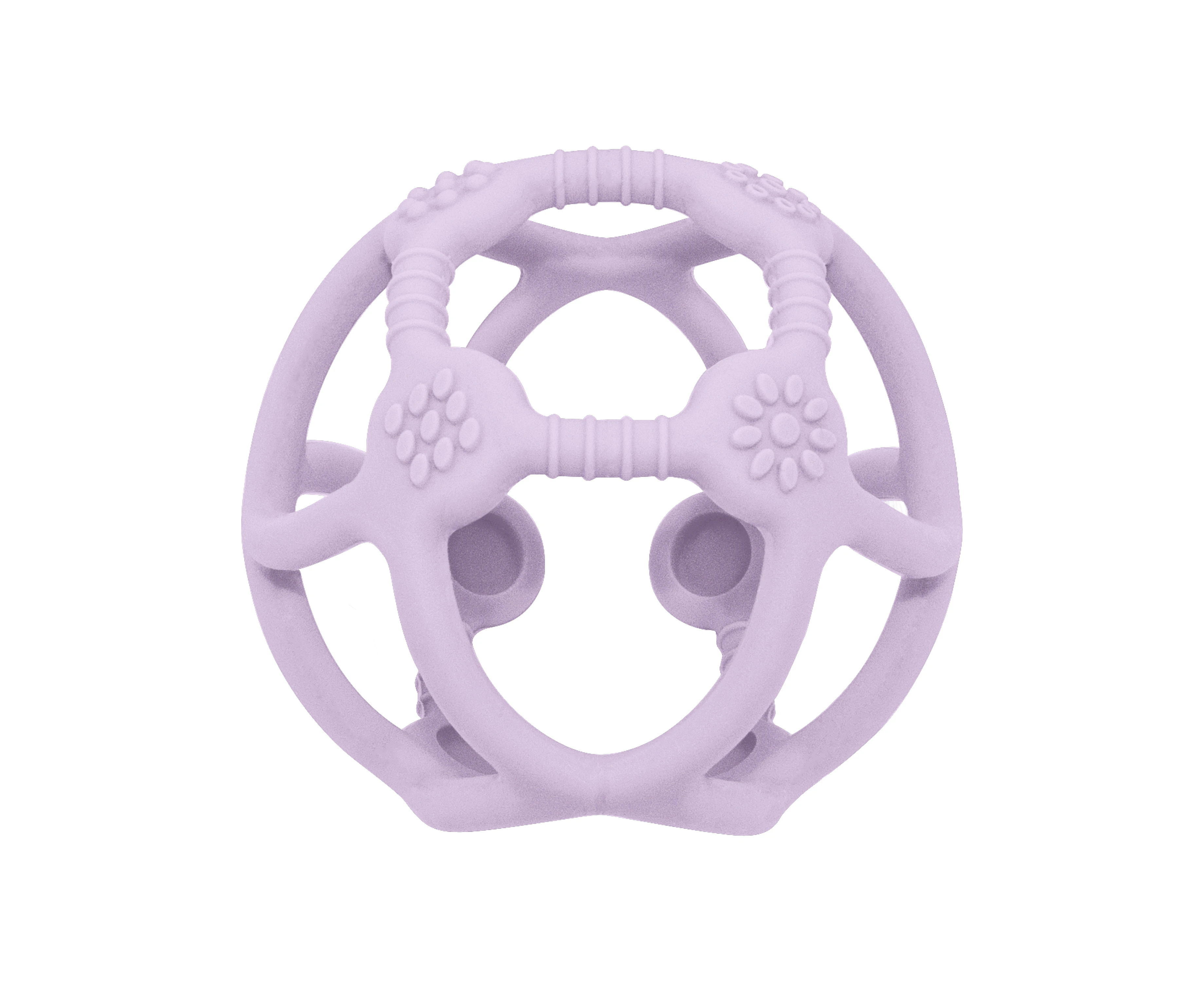 Silicone Teething Ball - Light Purple