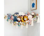 Stuffed Animal Toy Hammock Storage Mesh Bag for Triangle Hanging Net Holder for Kids Boys Girls Playroom Cute for Doll O - Style 5