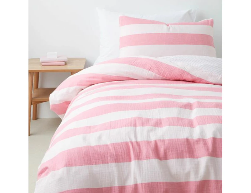 Target Oliva Muslin Stripe Quilt Cover Set