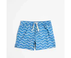 Target Baby Print Swim Boardshorts - Waves