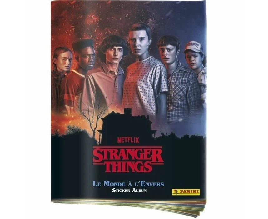 Panini STRANGER THINGS Album | Collectible Sticker Album for Kids | Celebrate Iconic Moments and Characters | Perfect Gift for Christmas