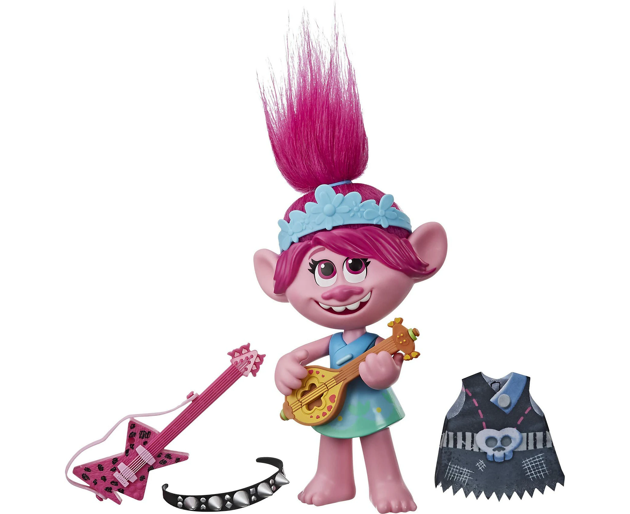 DREAMWORKS TROLLS TRS POP TO ROCK POPPY - Fashion Dolls - Doll Clothes - Doll collection - Perfect Gift for Girls