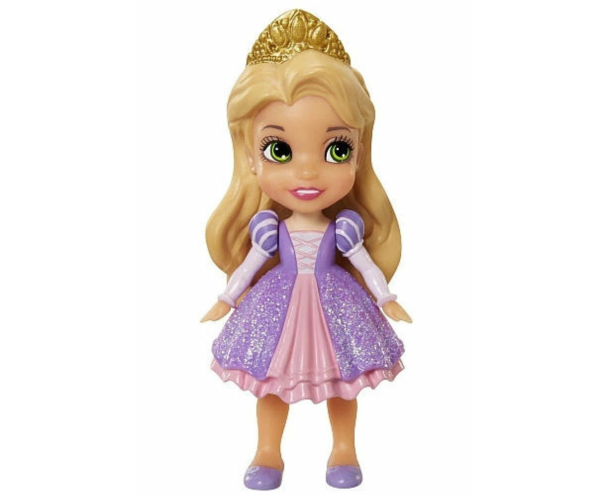 Disney Princess Mini Toddler Rapunzel Poseable Figure - Fashion Dolls - Doll Clothes - Doll collection - Perfect Gift for Girls