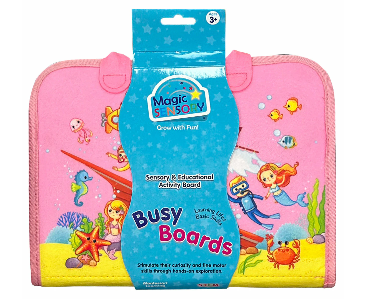 Busy Board Pink