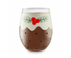 6 Christmas Stemless Glasses - Anko