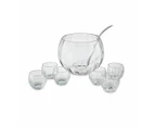 8 Piece Glass Punch Bowl Set - Anko