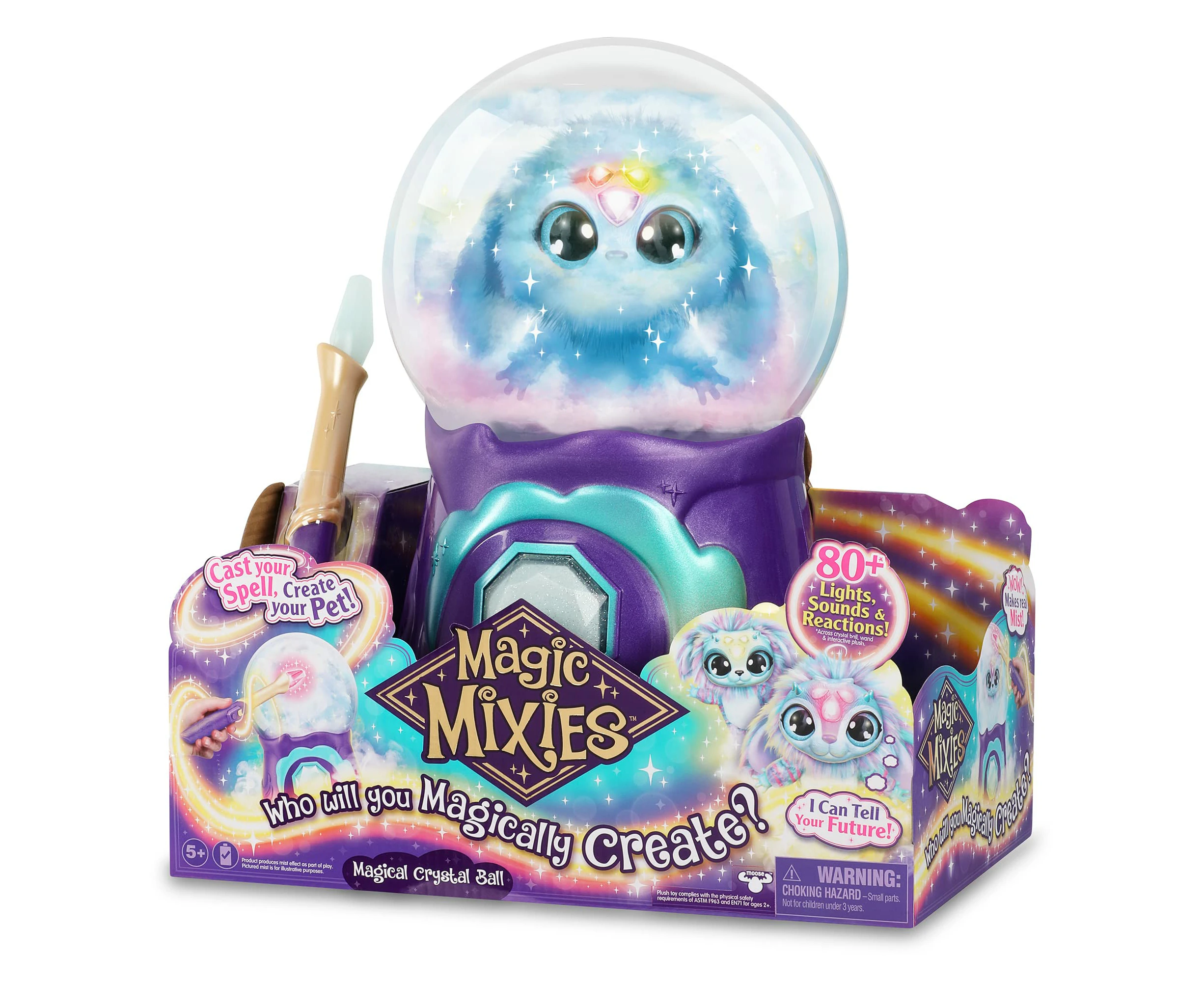 Magic Mixies MGX06000 Crystal Ball Blue Dolls, Multicoloured, One Size - Fashion Dolls - Doll Clothes - Doll collection - Perfect Gift for Girls