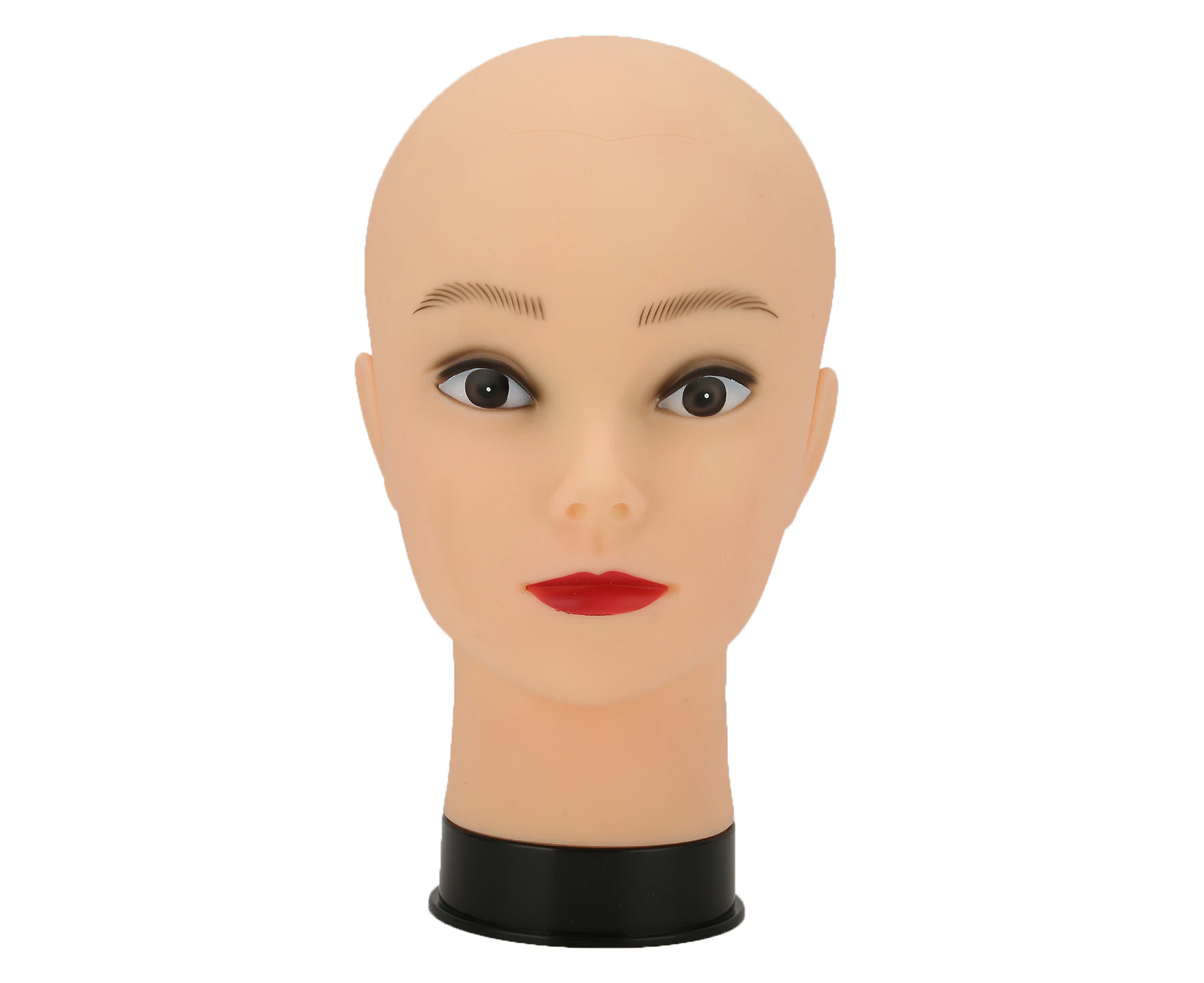 Bald Mannequin Head Professional Glasses Hat Manikin Display Head For Wig Making