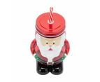 Santa Drink Jar and Straw - Anko