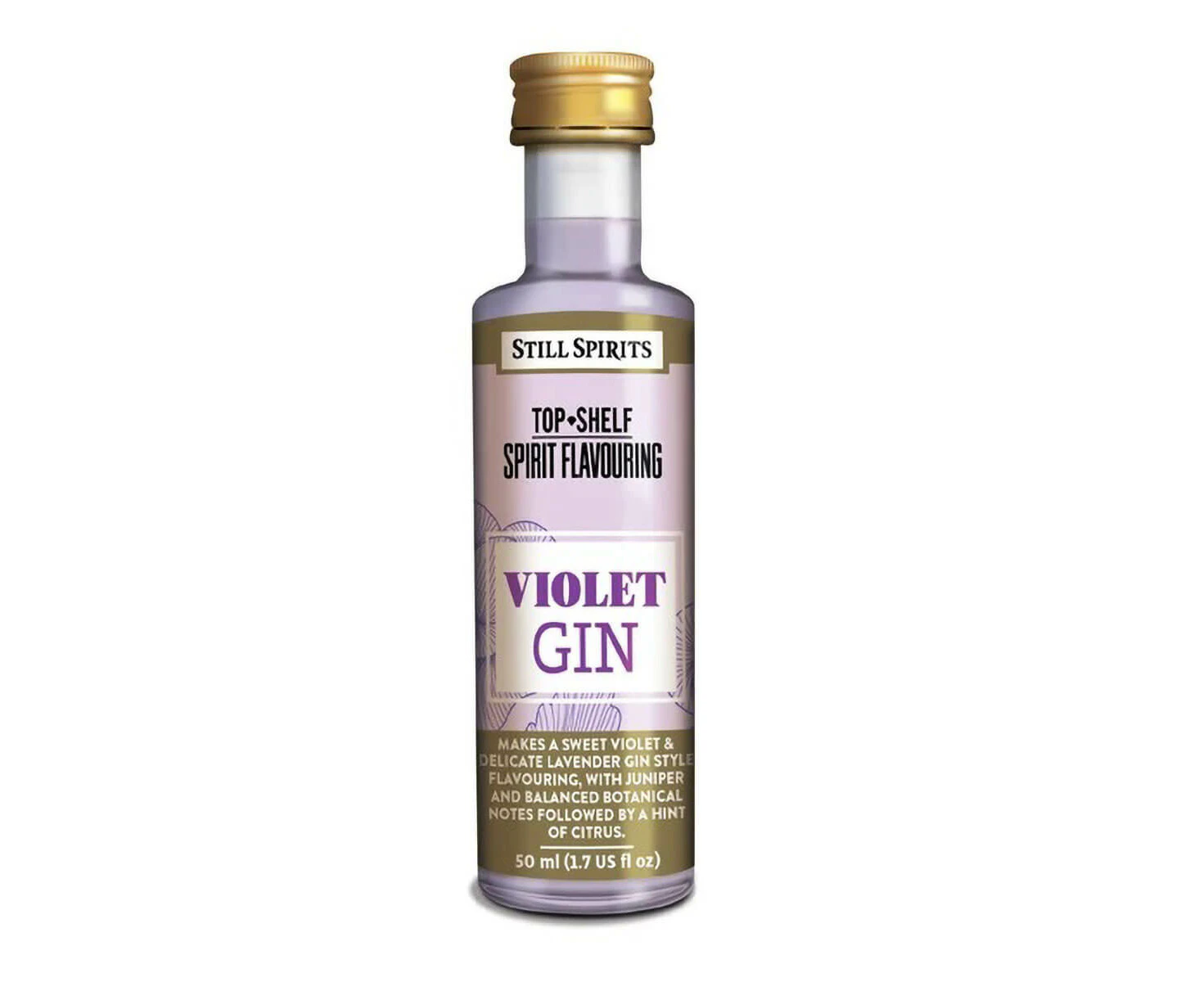 Still Spirits Top Shelf Violet Gin (50ml) - Still Spirits