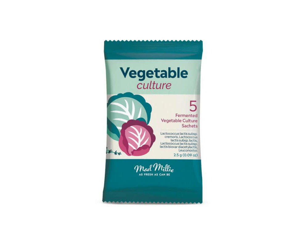 Mad Millie Vegetable Culture Sachet - 5 pack - Mad Millie