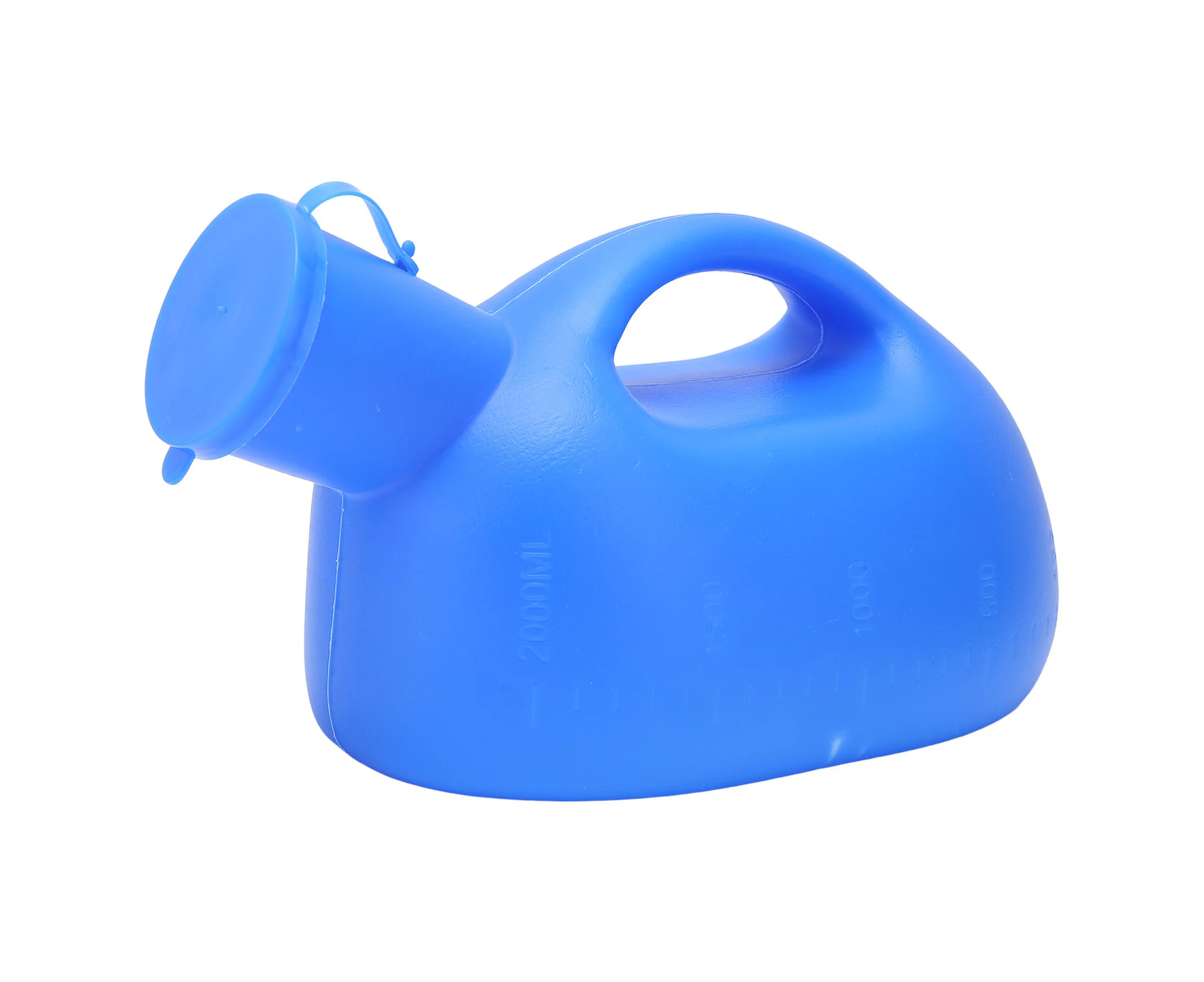 Urinal 2000Ml Large Capacity Handle Design Abrasion Resistance Plastic Material Male Urinal