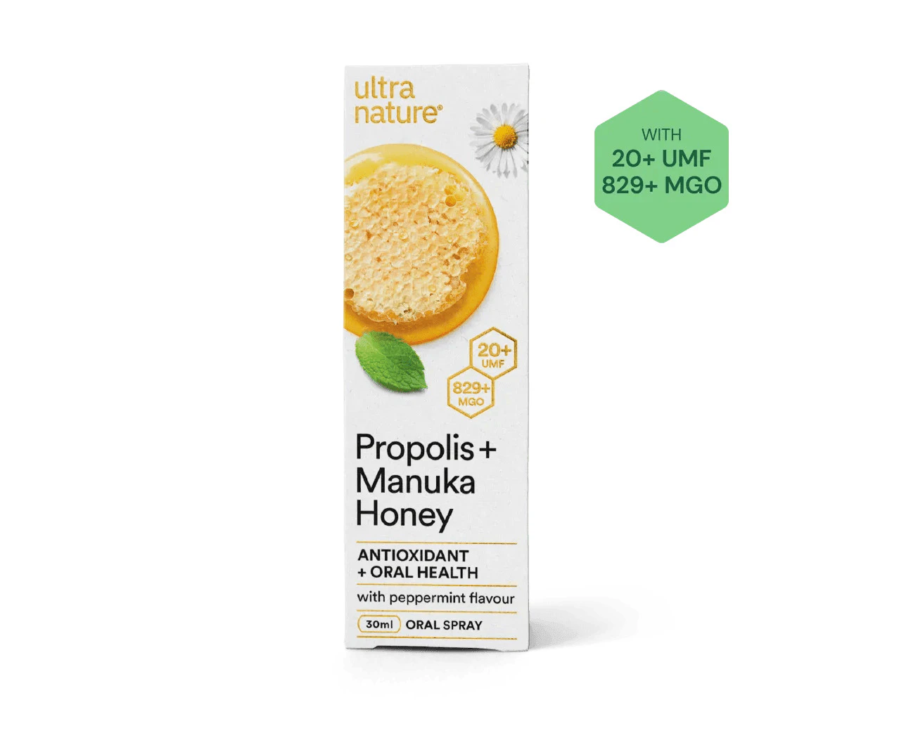 Ultra Nature Propolis & Manuka 20+ Oral Spray 30ML