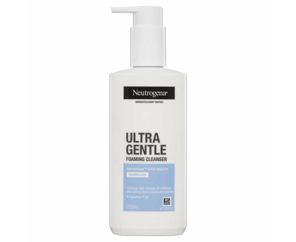 Neutrogena Ultra Gentle Foaming Cleanser 200ml