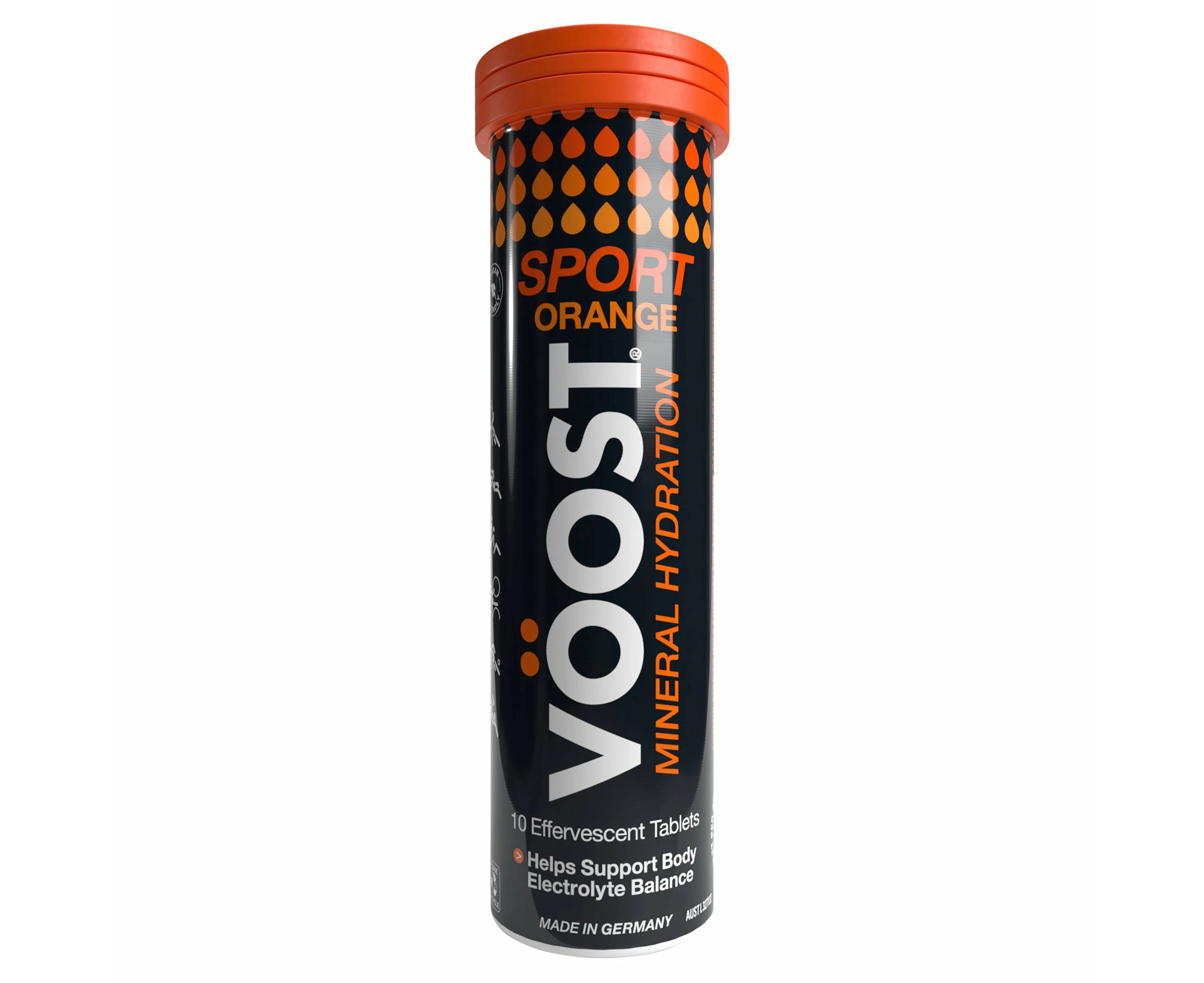 Voost Sport Isotonic Effervescent Tablets Orange 10