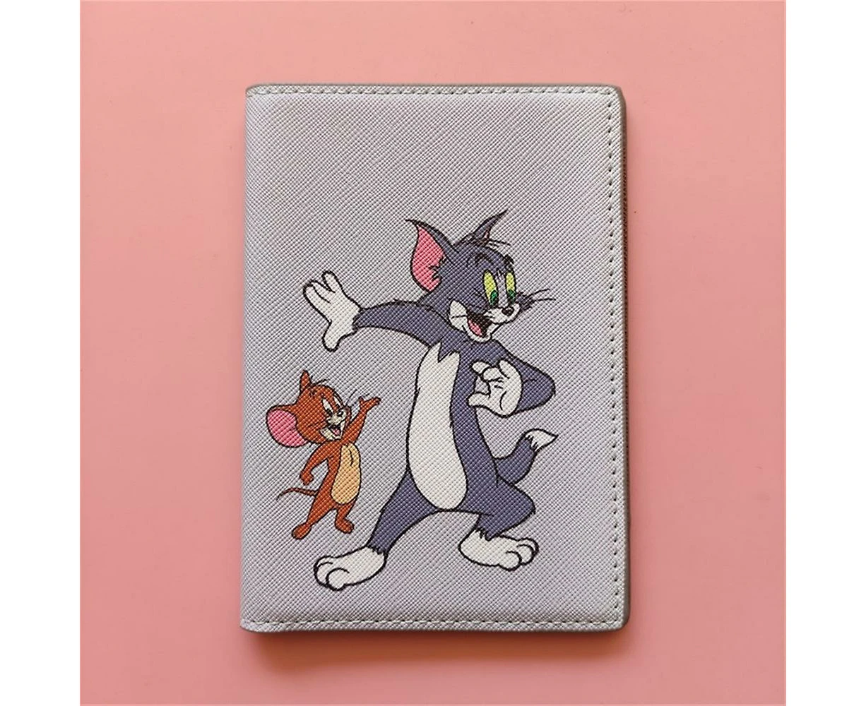 Cartoon Donald Duck Passport Cover for Boys Travel Passport Case for children Cute Card holder Passport Cover New Gifts