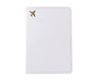 Passport Holder Passport Cover Leather Id Case Travel Passport Book Protector