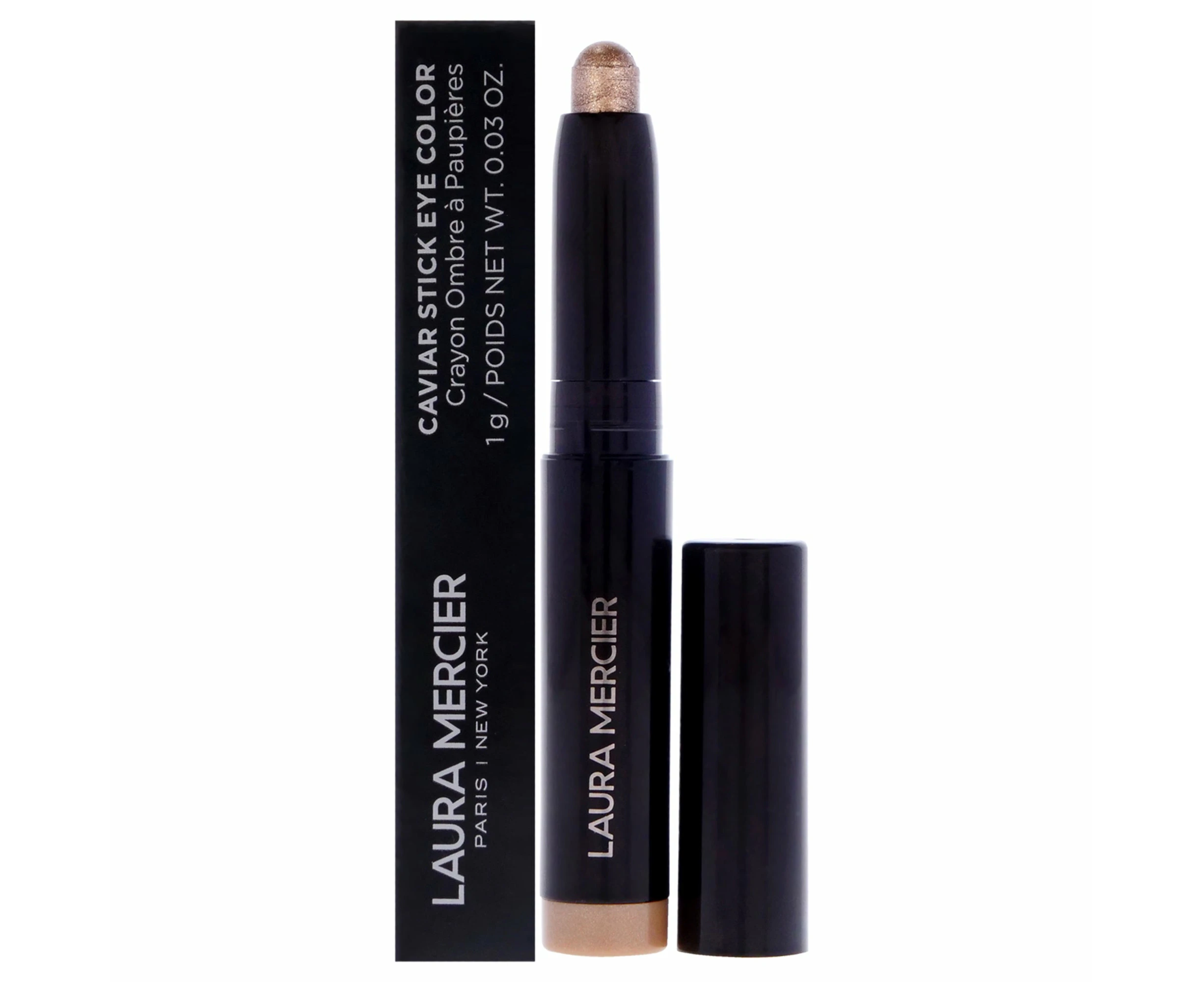 Caviar Stick Mini Eye Color - Moonlight by Laura Mercier for Women - 0.03 oz Eye Shadow