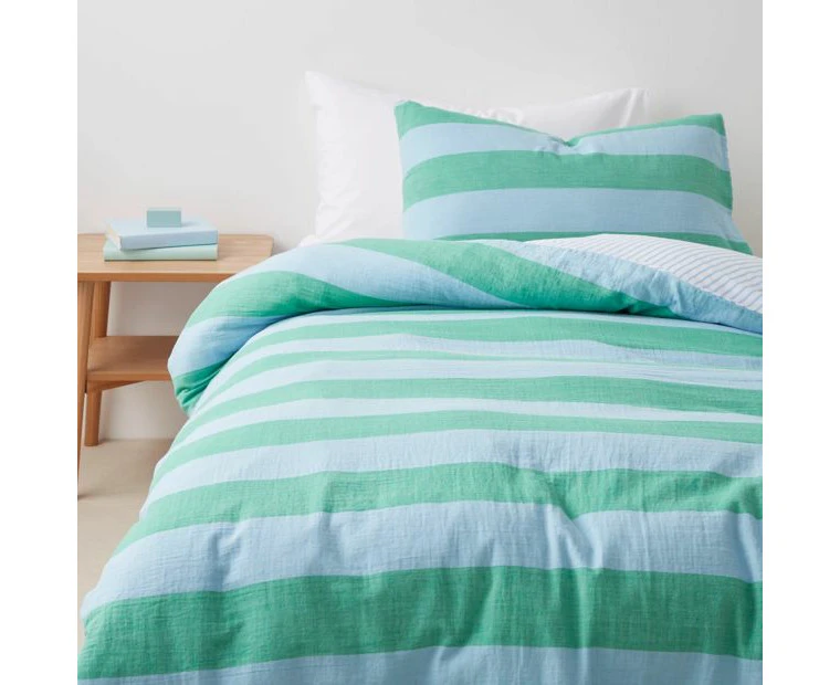 Target Joshua Muslin Stripe Quilt Cover Set