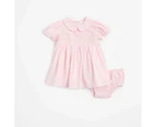 Target Baby Ruched Bodice Dress with Bloomer 2 Piece Set