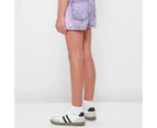 Target Paperbag Waist Denim Shorts