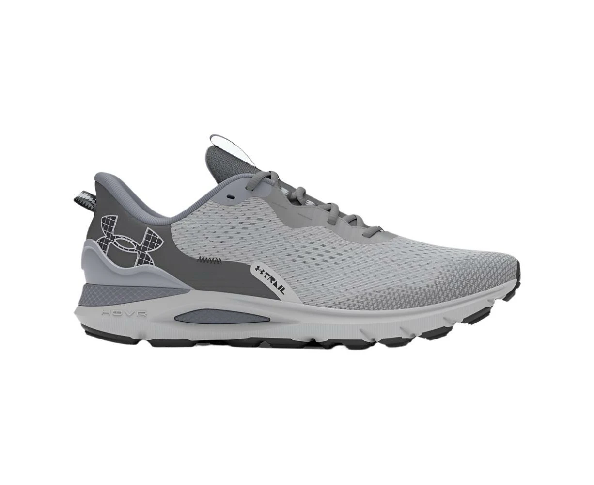 Under Armour Unisex UA Sonic Trail Running Shoes - Mod Gray / Steel