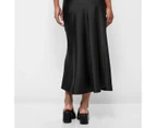 Petites Satin Drape Skirt - Dannii Minogue