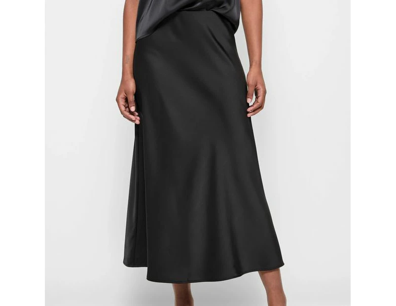 Petites Satin Drape Skirt - Dannii Minogue