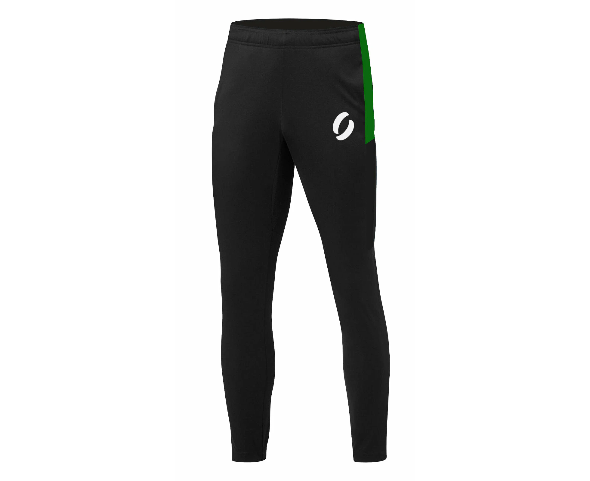 Tracksuit Pants - Black/Green