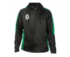 Only Sport Hooded Tracksuit Jacket - Black/Green