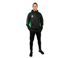 Only Sport Hooded Tracksuit Jacket - Black/Green