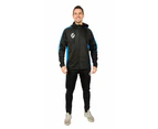 Only Sport Hooded Tracksuit Jacket - Black/Royal Blue