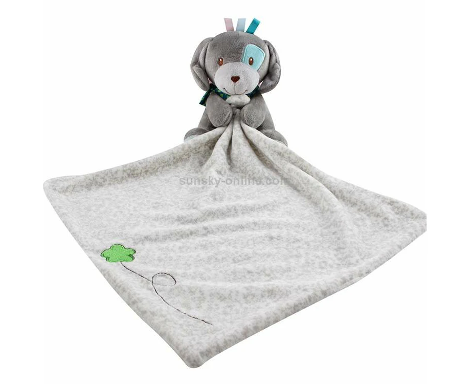 Baby Comforting Baby Multi-function Sleeping Plush Storage Blanket Cartoon Animal Towel