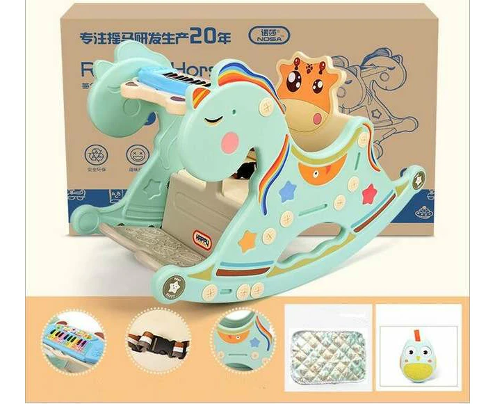 Cradle Baby Rocking Chair Music Baby Chair Chaise Rocking Horse Toy