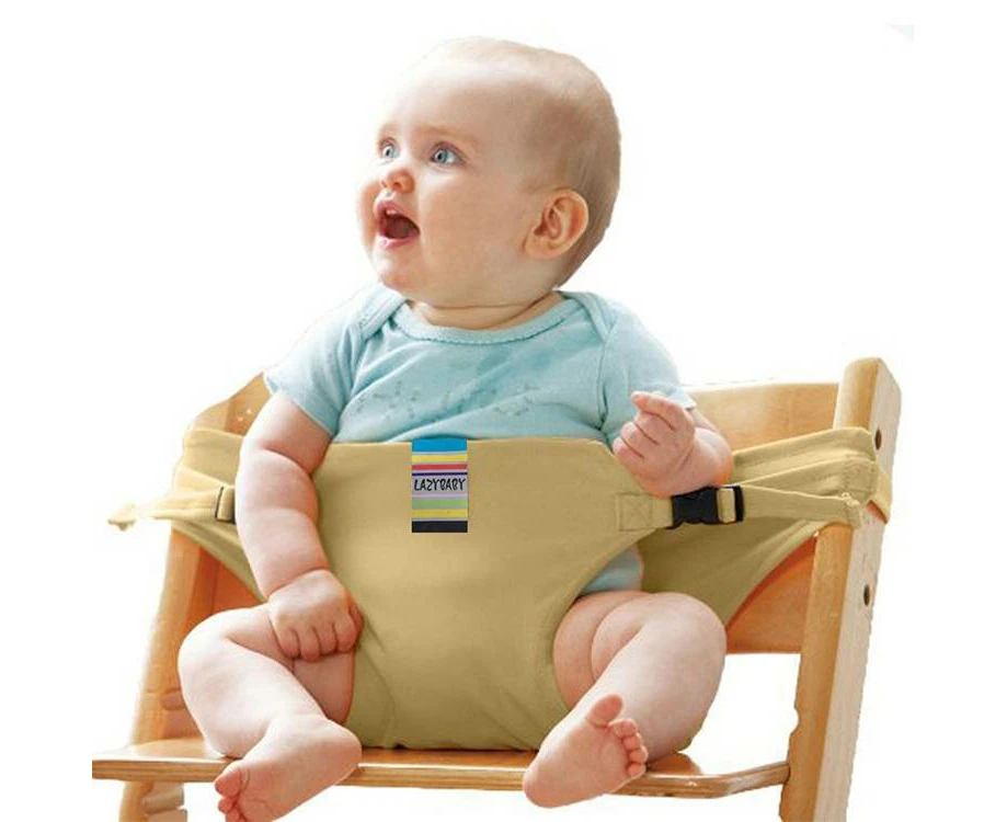 Chair Portable Seat Dining Lunch Chair Seat Safety Belt Stretch Wrap Feeding Chair Harness Seat Booster