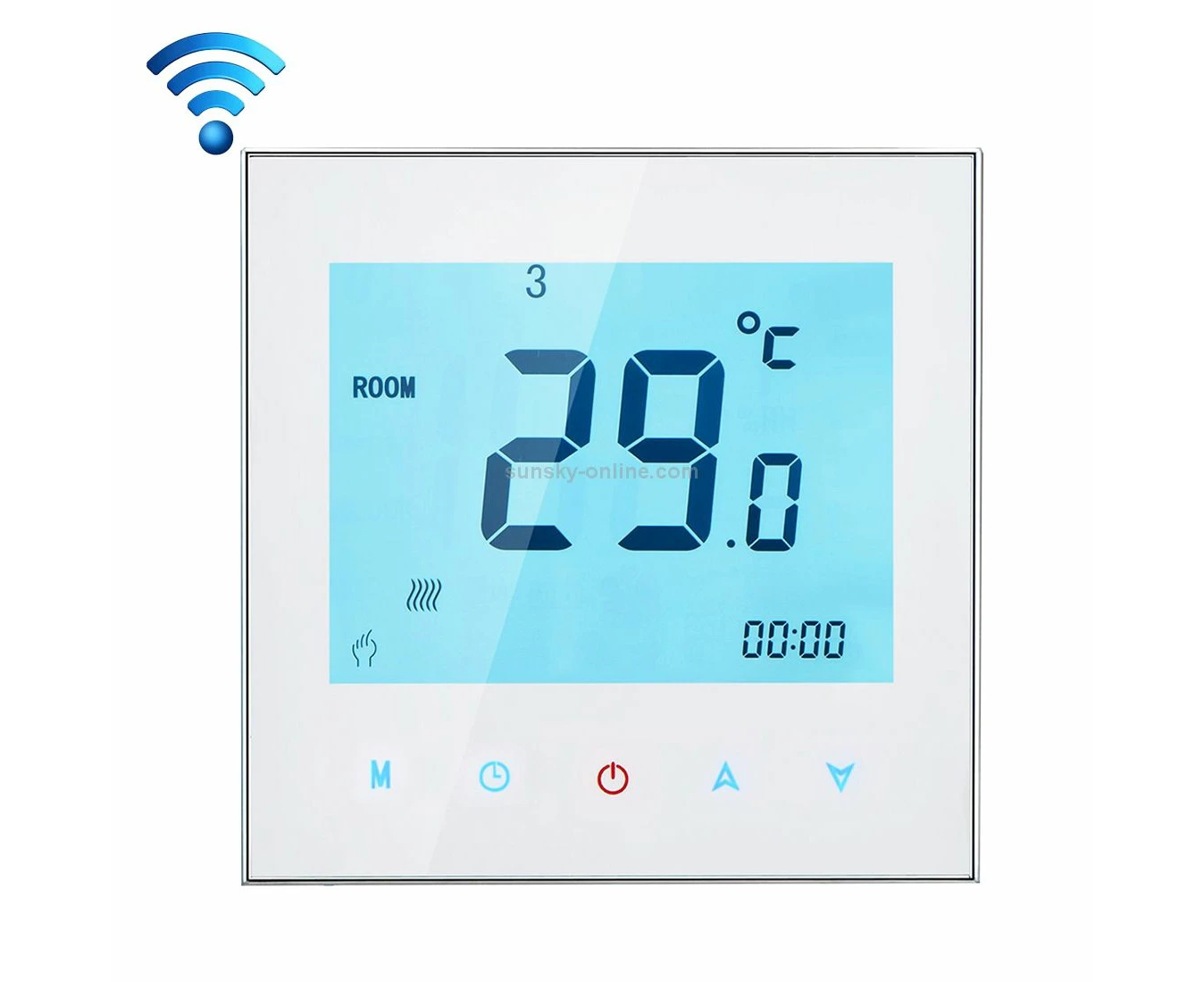 BHT-1000-GA-WIFI 3A Load Water Heating Type Touch LCD Digital WiFi Heating Room Thermostat