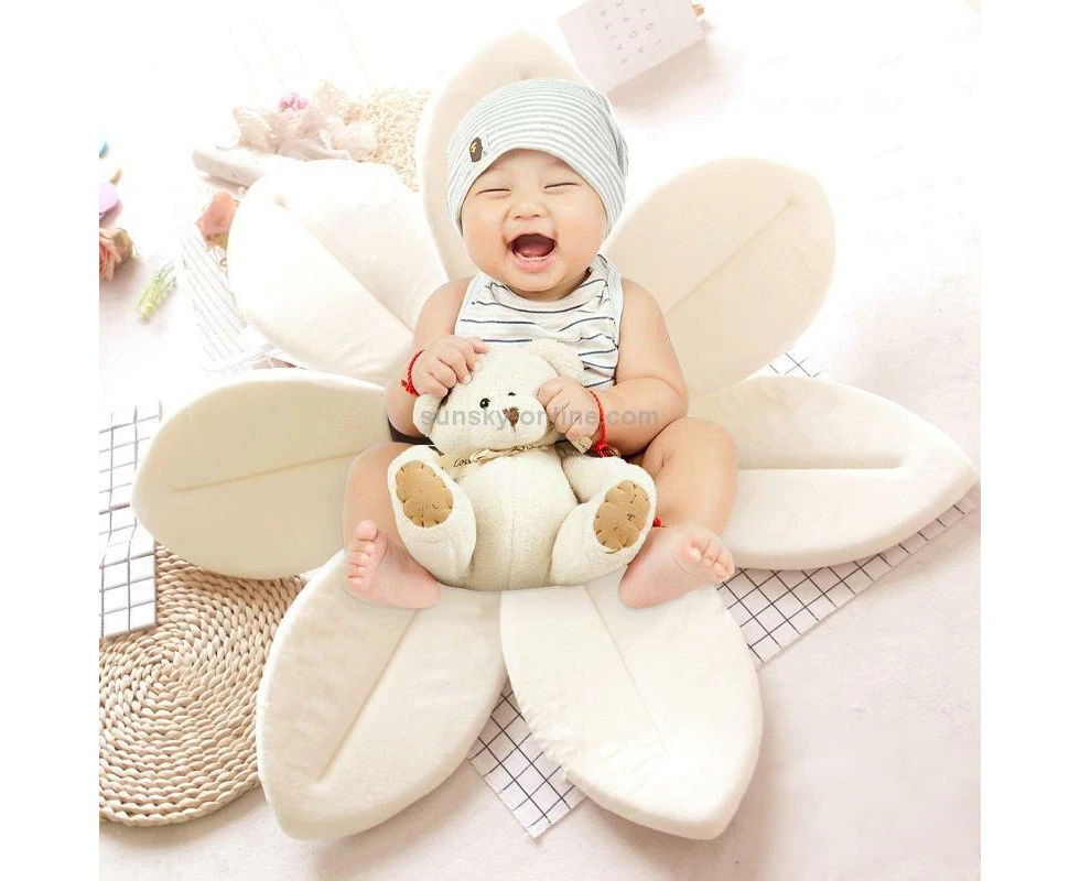 Foldable Bathtub Blooming Sink Lotus Flower Bath Mat Pad for Newborn Baby