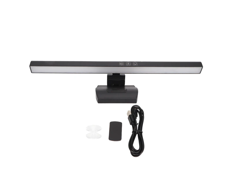 Computer Monitor Light Bar Infinitely Dimmable 3 Color Temperature Adjustment Asymmetric Light Source Monitor Light