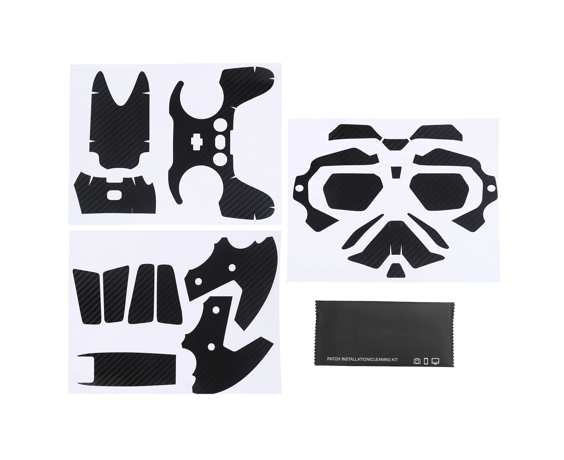 RC Drone Protective Sticker Set FPV Glasses and Remote Control Sticker Set for DJI FPVType 2