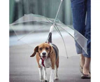 Transparent Towing Umbrella For Pets To Go Out