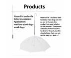 Transparent Towing Umbrella For Pets To Go Out