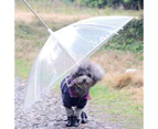 Transparent Towing Umbrella For Pets To Go Out