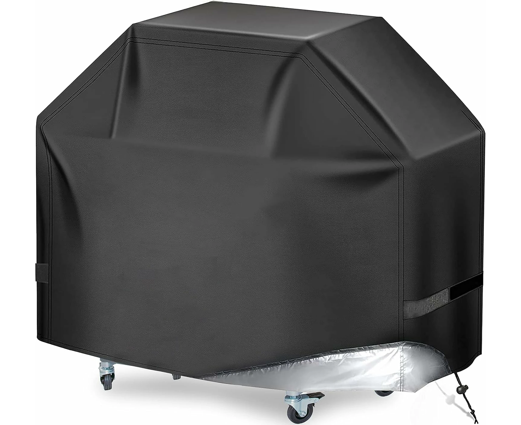 Bbq Grill Cover 58 Inch 420D Heavy-Duty Waterproof Gas Grill Cover For Weber Genesis, 3-4 Burner Charbroil Grill Cover