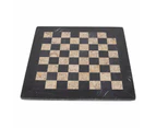 38cm Chess Boards - Black & Coral