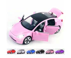 WSECOMM  1:32 Scale Car Model 3 Alloy Diecast Pull Back Electronic Toys with Lights and Music, Mini Vehicles Toys for Kids Gift Car Lovers Collection