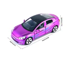 WSECOMM  1:32 Zinc Alloy Diecast Car Toys for Kids, Pull Back Collectible Vehicle Toy Door Opening Scale Car Model with Sound and Light, Birthday Gif