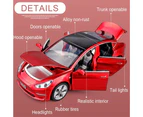 WSECOMM  1:32 Scale Car Model 3 Alloy Diecast Pull Back Electronic Toys with Lights and Music, Mini Vehicles Toys for Kids Gift Car Lovers Collection