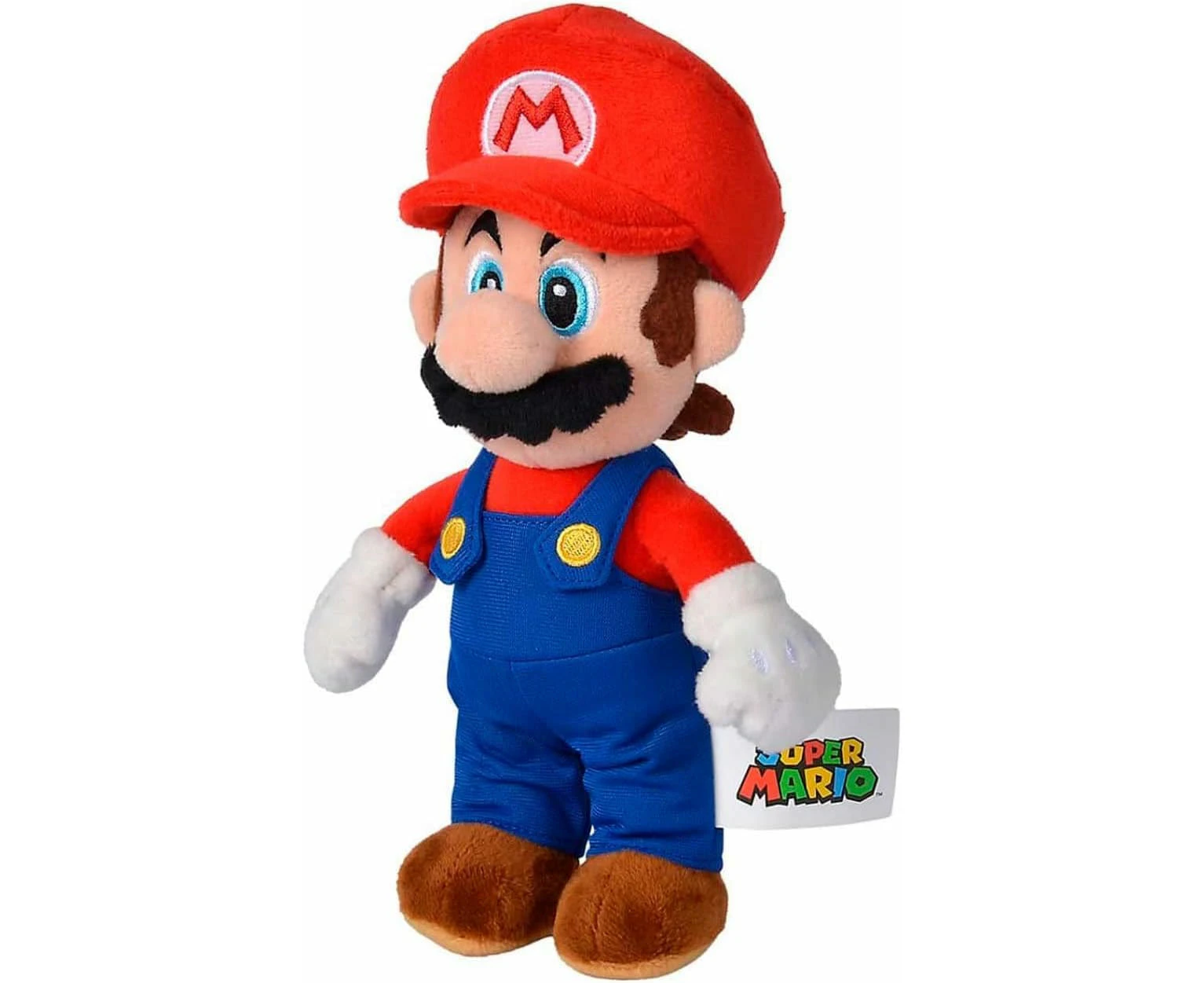 Super Mario Plush Toy 20 cm Licensed Collectible for Fans and Gamers, Perfect Decoration for Super Mario Fans, Soft and Cuddly Gift, Christmas Present